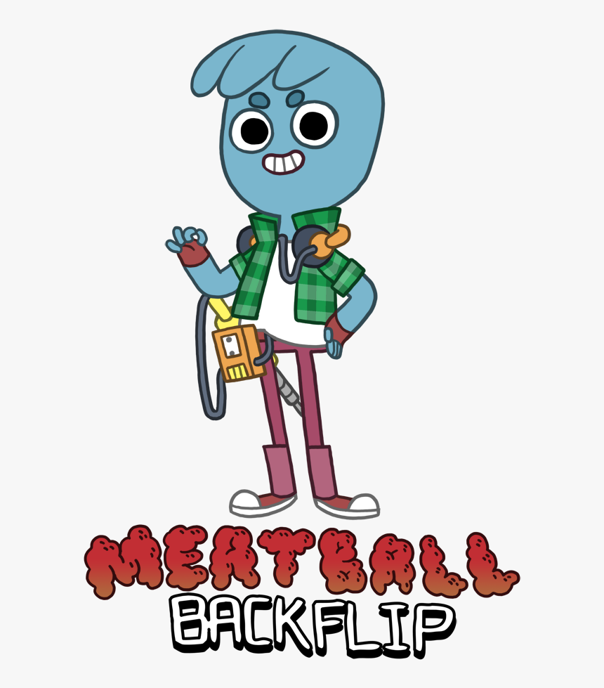 Meatball Backflip, The Worlds Coolest Super Hero - Cartoon, HD Png Download