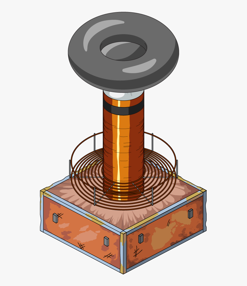 Fg Building Teslacoil - Illustration, HD Png Download