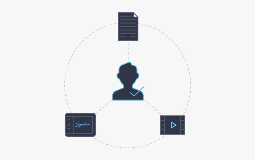 Individual Onboarding Icon - Silhouette, HD Png Download