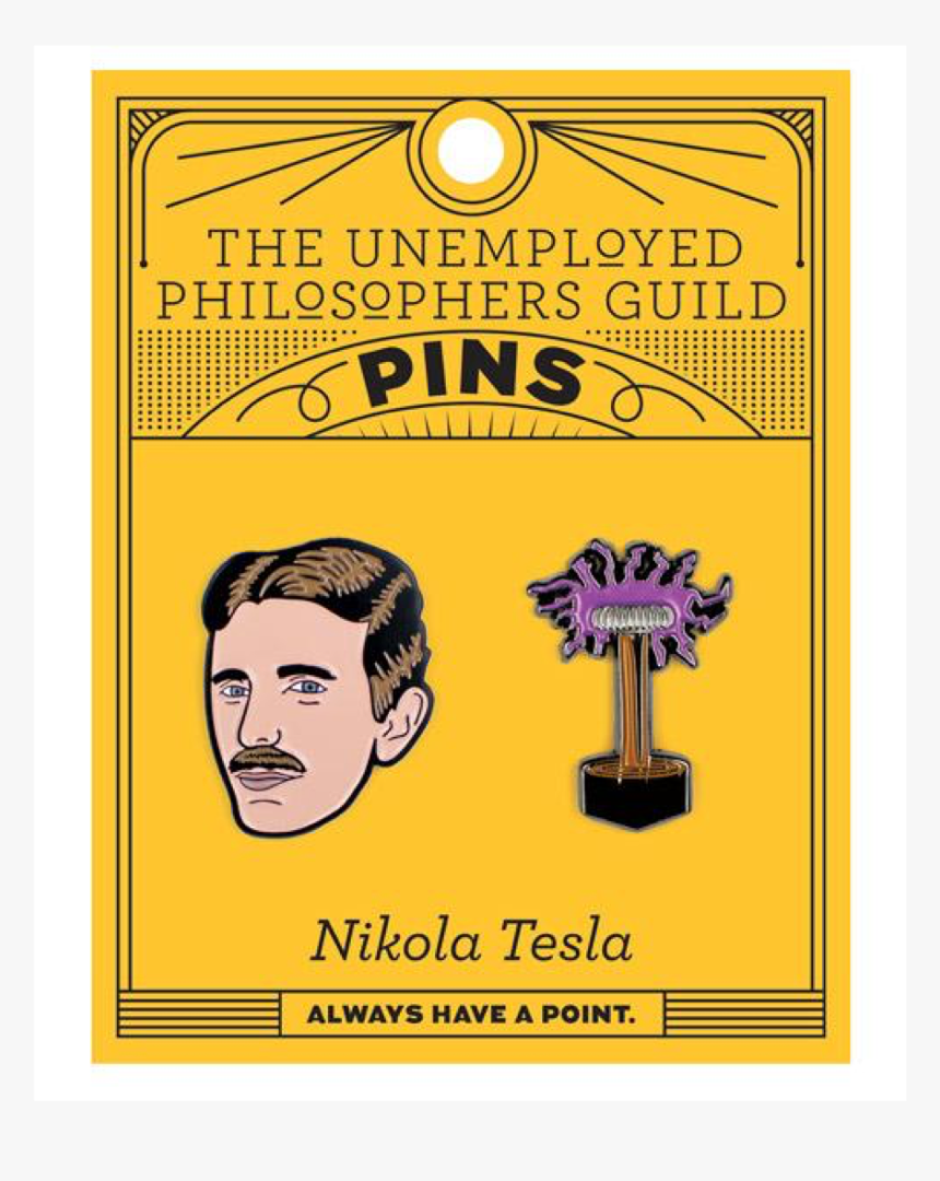 Unemployed Philosophers Guild Pin, HD Png Download