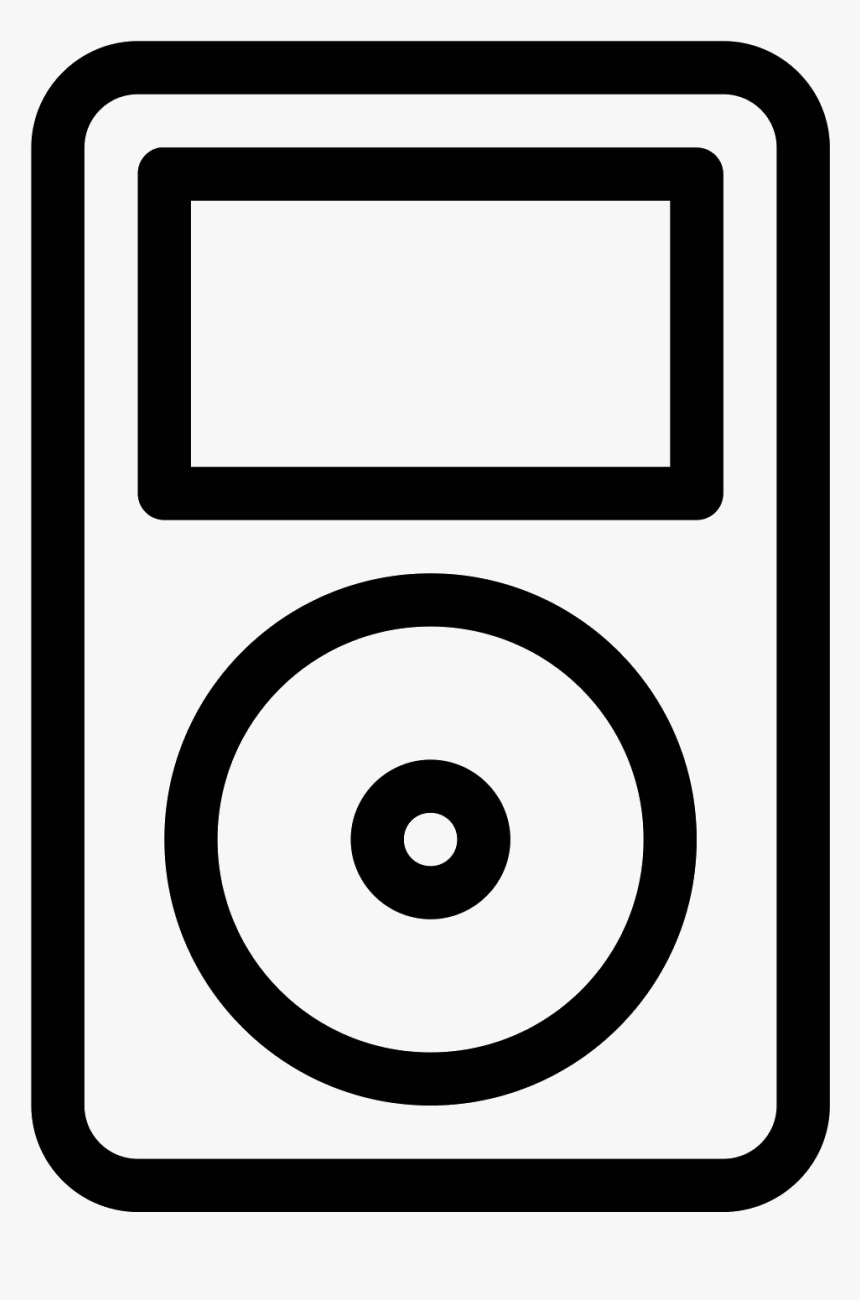 Electronics Clipart Electronic Media - Transparent Ipod Clipart, HD Png Download