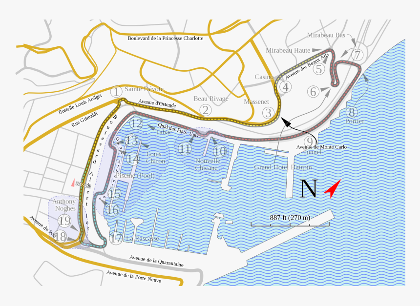 Monte Carlo Circuit De Rally, HD Png Download