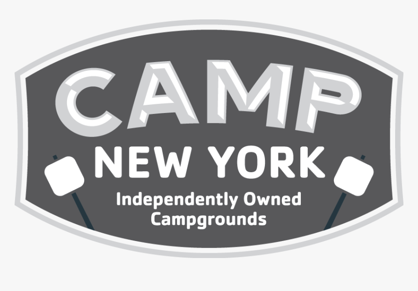 Camp New York Logo Grayscale - Graphic Design, HD Png Download