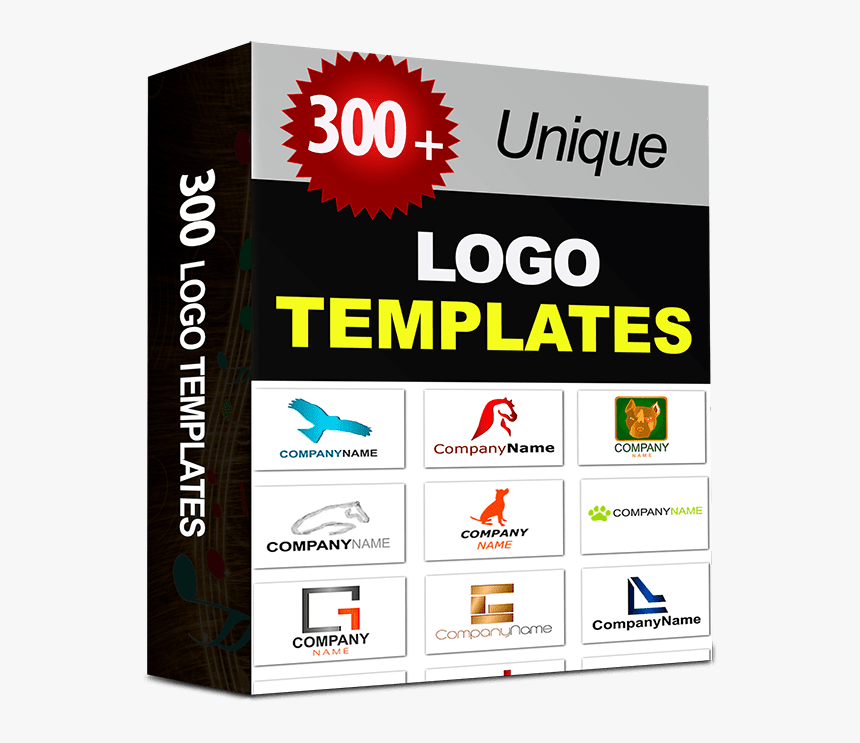 300 Logo Templates Cheap Bundle With Resell Rights - Graphic Design, HD Png Download