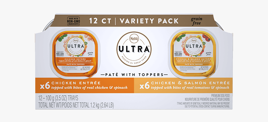 Pate With Toppers Multipack - Dog Food, HD Png Download