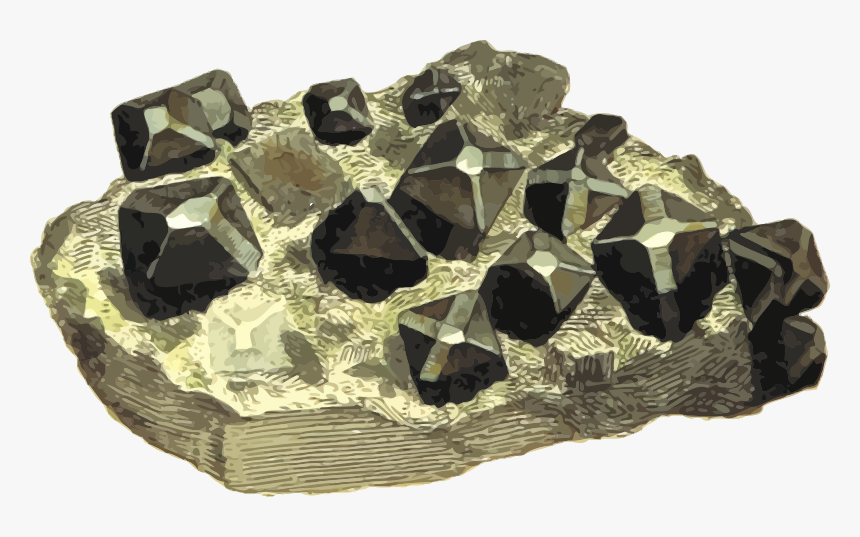 Tin Ore - Mineral Clipart Png, Transparent Png
