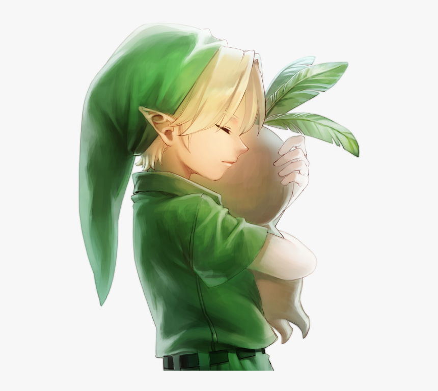 Link, Young Link, Deku Scrub, And Deku Butler S Son - Cartoon, HD Png Download