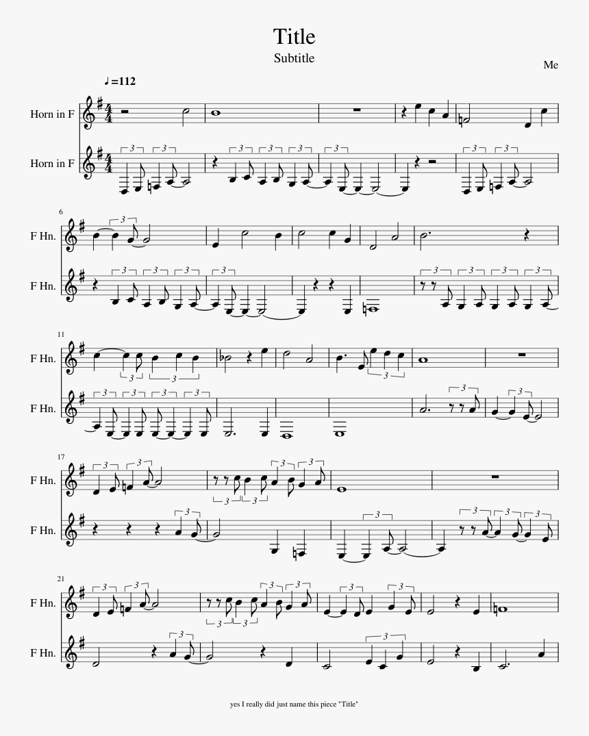 No Title Reol Music Sheet, HD Png Download