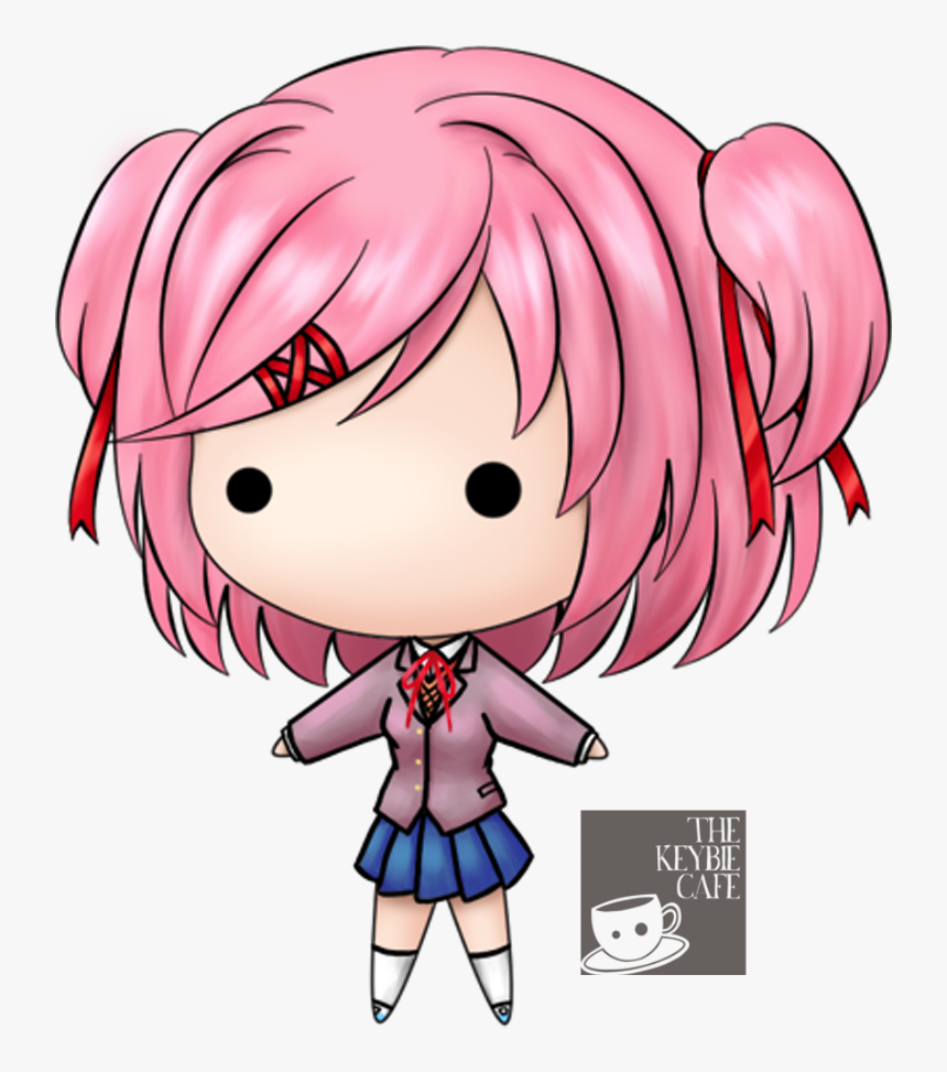 Doki Doki Literature Club Keybies - Cartoon, HD Png Download