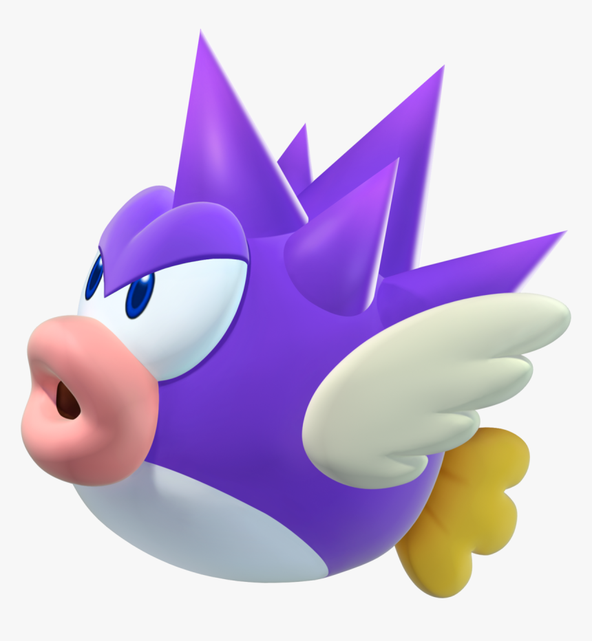 Mario Spiny Cheep Cheep, HD Png Download