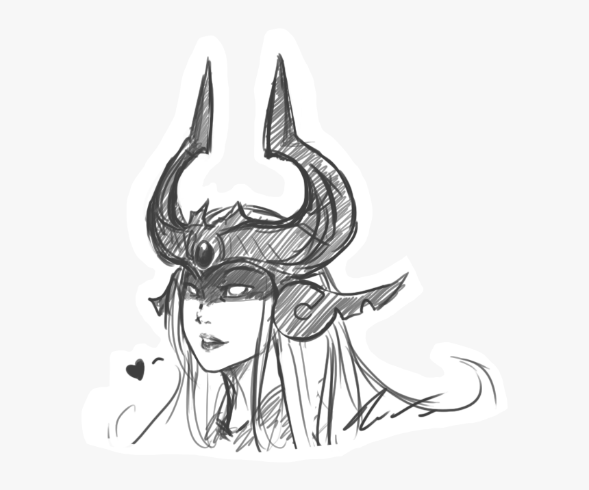Transparent Syndra Png - League Of Legends Syndra Drawing, Png Download