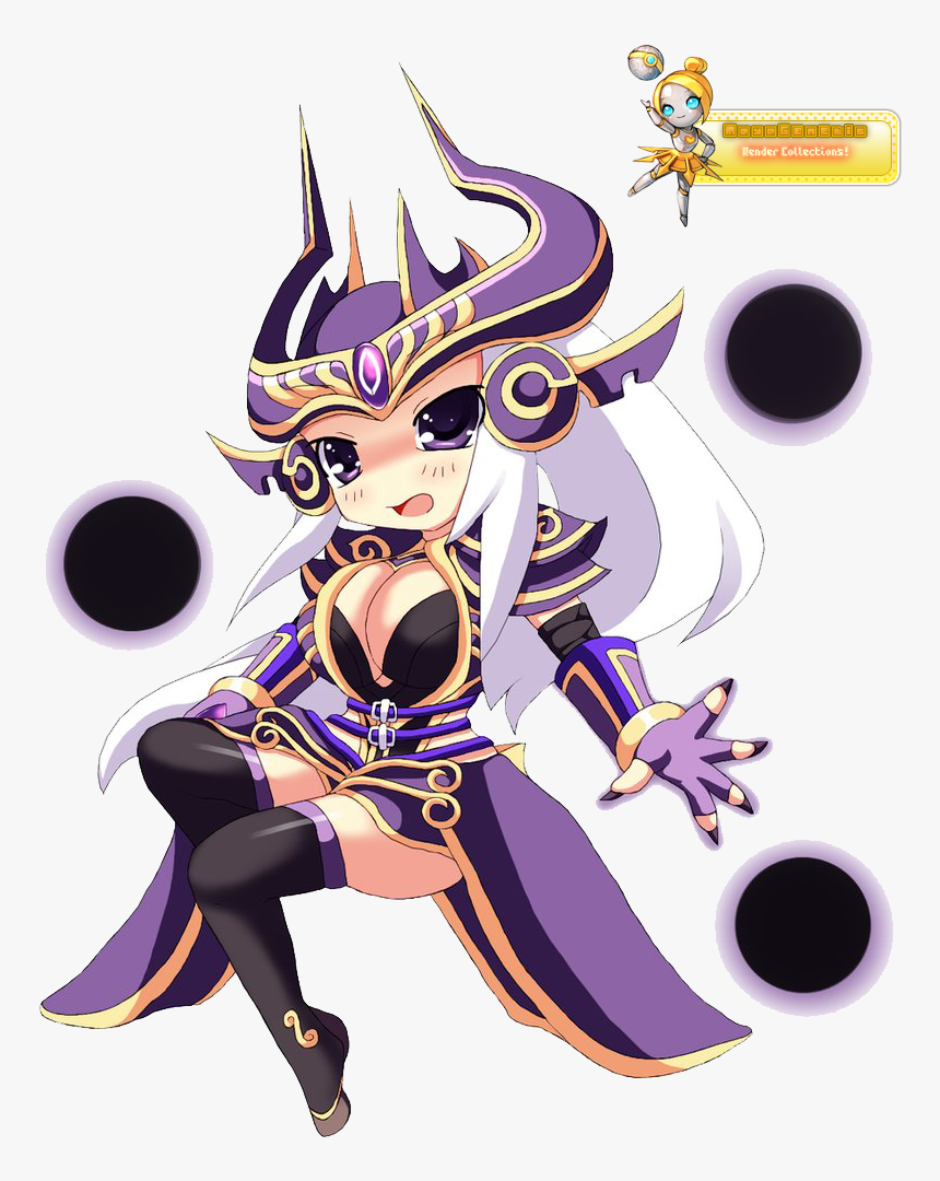 Png-chibi Syndra - Syndra League Of Legends Chibi Png, Transparent Png