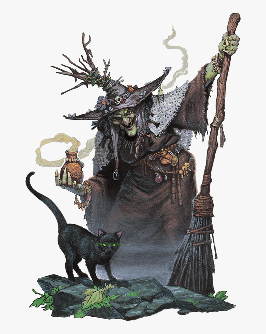 Barovian Witch Curse Of Strahd, HD Png Download