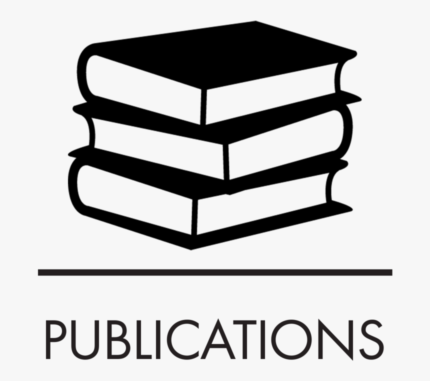 Books Png Black And White, Transparent Png