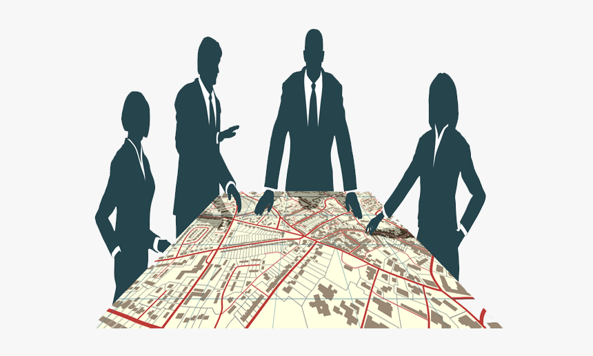 Town Frames Illustrations Hd - Community In Urban Planning, HD Png Download