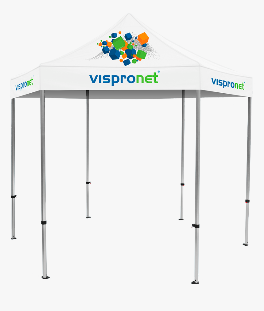 Png -pavilion Pop Up Tent Deluxe W/ Logo Print - Vispronet, Transparent Png