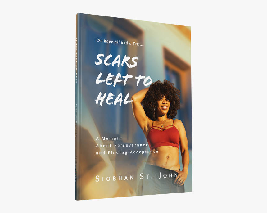 Stjohn Cover Front 3d 72res - Scars Left To Heal: A Memoir About Perseverance And, HD Png Download