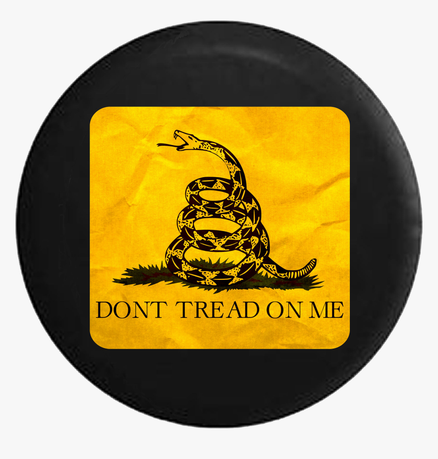 Don T Tread On Me Yellow And Black Gagsden Snake Jeep - Dont Tread On Me, HD Png Download