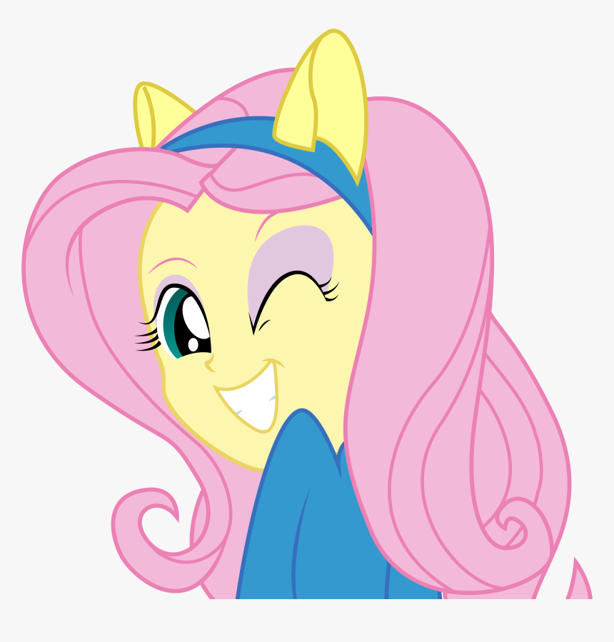 Fluttershy Equestria Girls Icon, HD Png Download