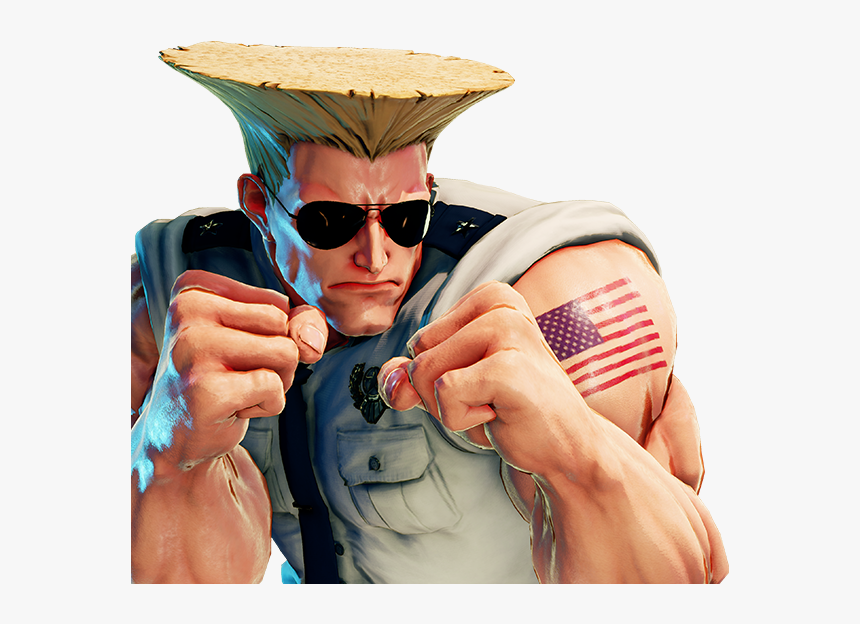 Guile From Street Fighter, HD Png Download