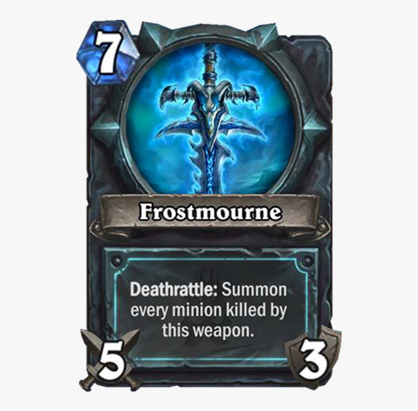 Frostmourne Hearthstone, HD Png Download