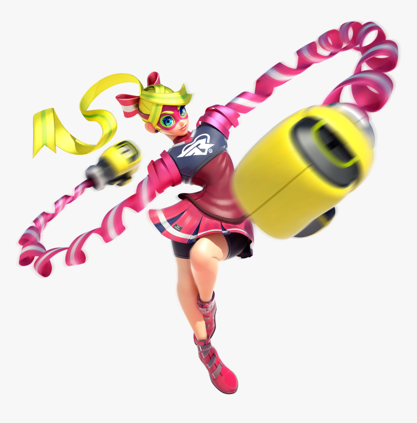 Arms Ribbon Girl Png, Transparent Png