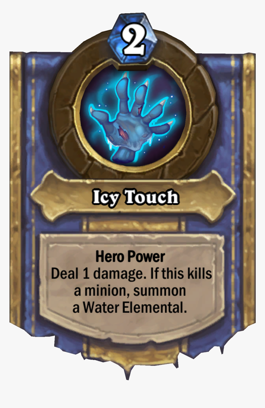 Enus Icytouch - Hero Power Jaina Hearthstone, HD Png Download
