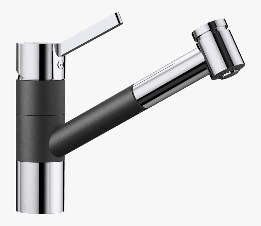 Tivo-s - Blanco Notis Hd Silgranit Look Felsgrau Chrom, HD Png Download