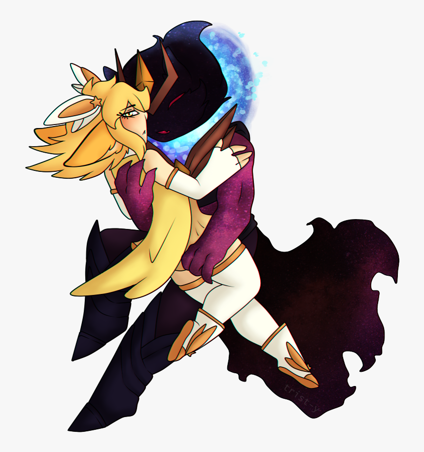 Sg Tristana & Ds Kennen [commission] - Cartoon, HD Png Download