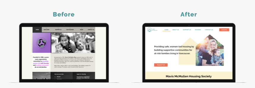 Non Profit Housing Website, HD Png Download