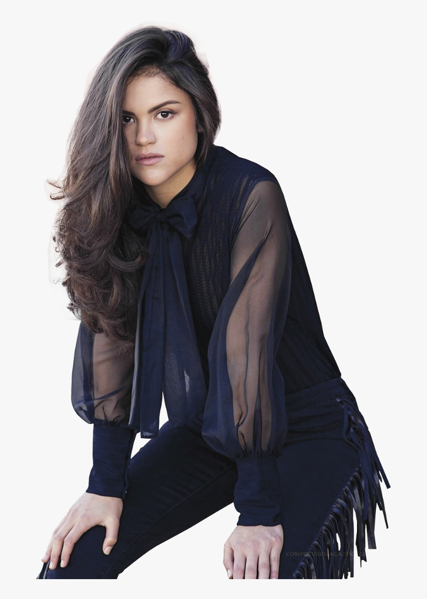 #victoria Moroles - Victoria Morales With Curly Hair, HD Png Download