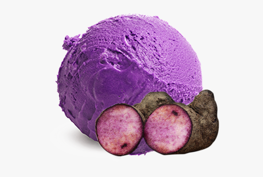 Luneta Ice Cream Ube - Yam Ice Cream Transparent, HD Png Download