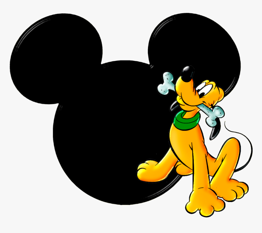 Pluto And Mickey Head, HD Png Download