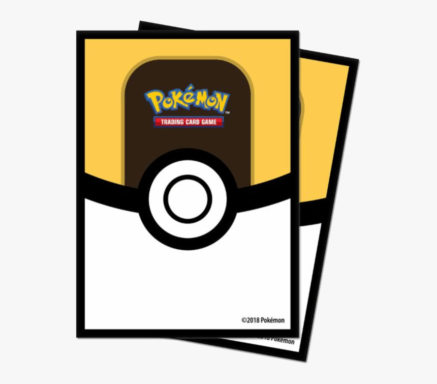 Ultra Pro Pokemon Sleeves Ultra Ball - Pokemon Ultra Pro Ultra Ball Card Sleeve, HD Png Download