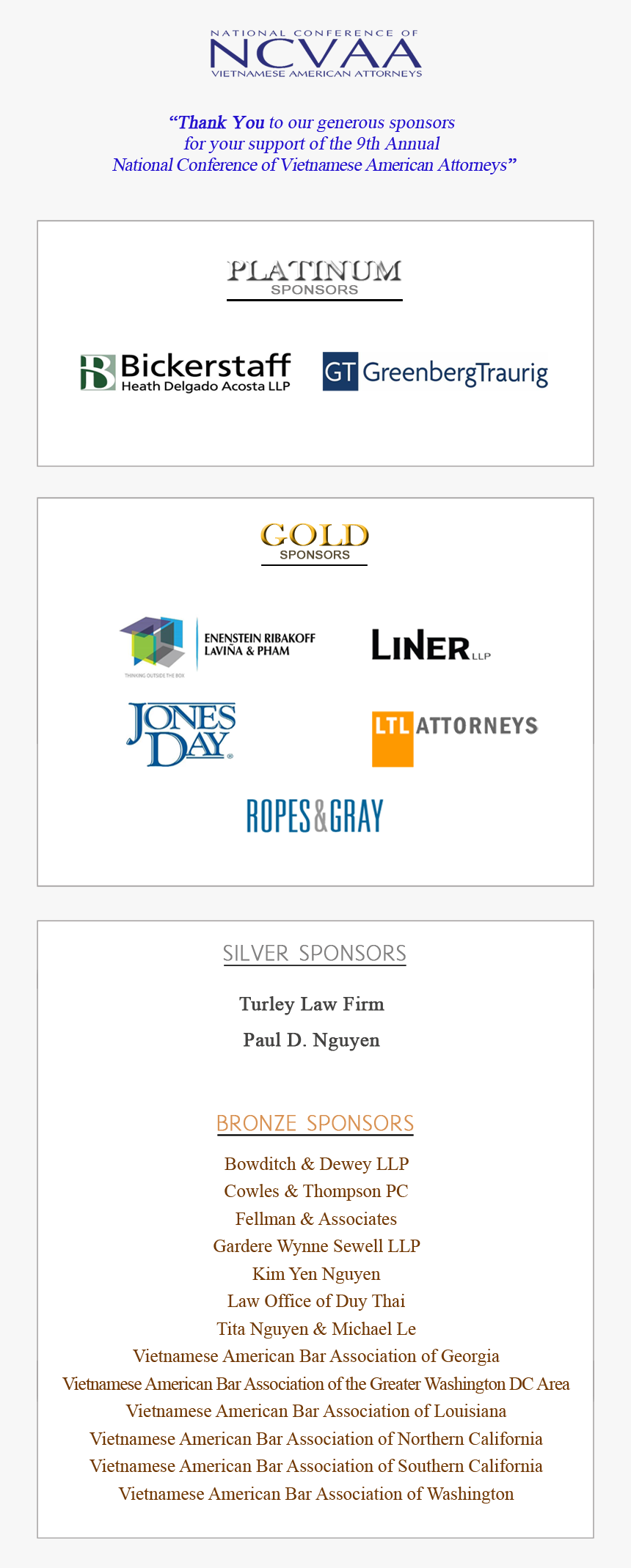 2015 Sponsor Page3 - Jones Day, HD Png Download