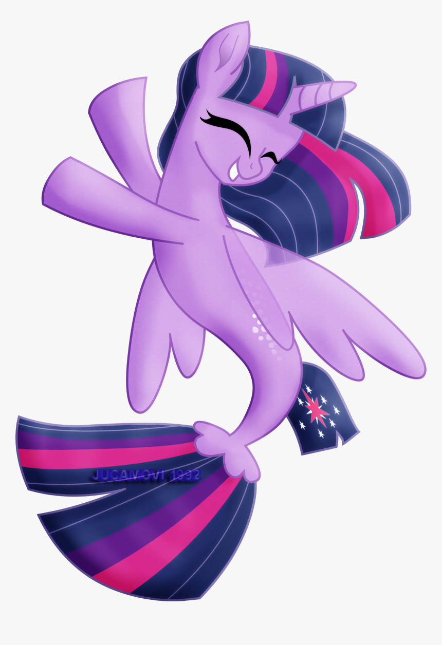 Twilight Sea Pony By Jucamovi1992 Dbqudf7 - Sea Pony Twilight Sparkle, HD Png Download