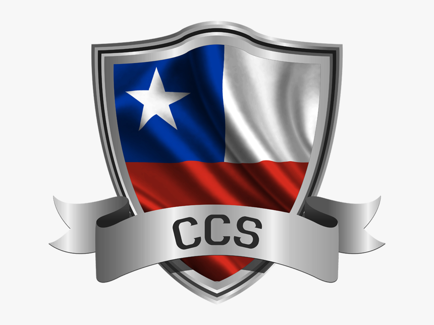 Escudoccs - Chile Flag Hd, HD Png Download