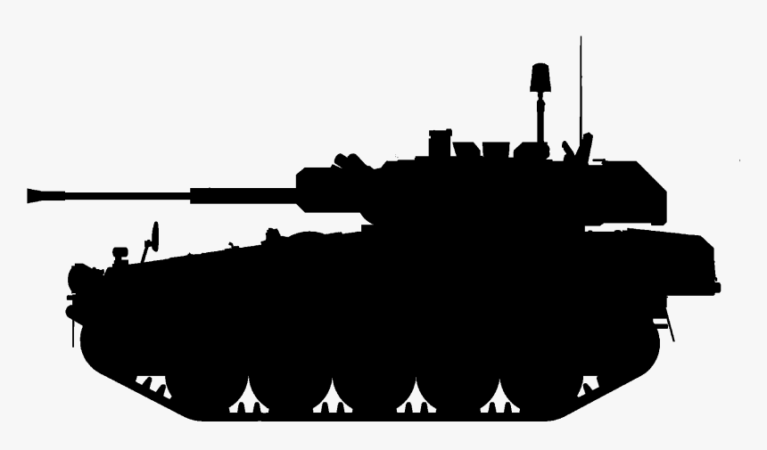 Scimitar 1 S-b - British Army Tank Silhouette, HD Png Download
