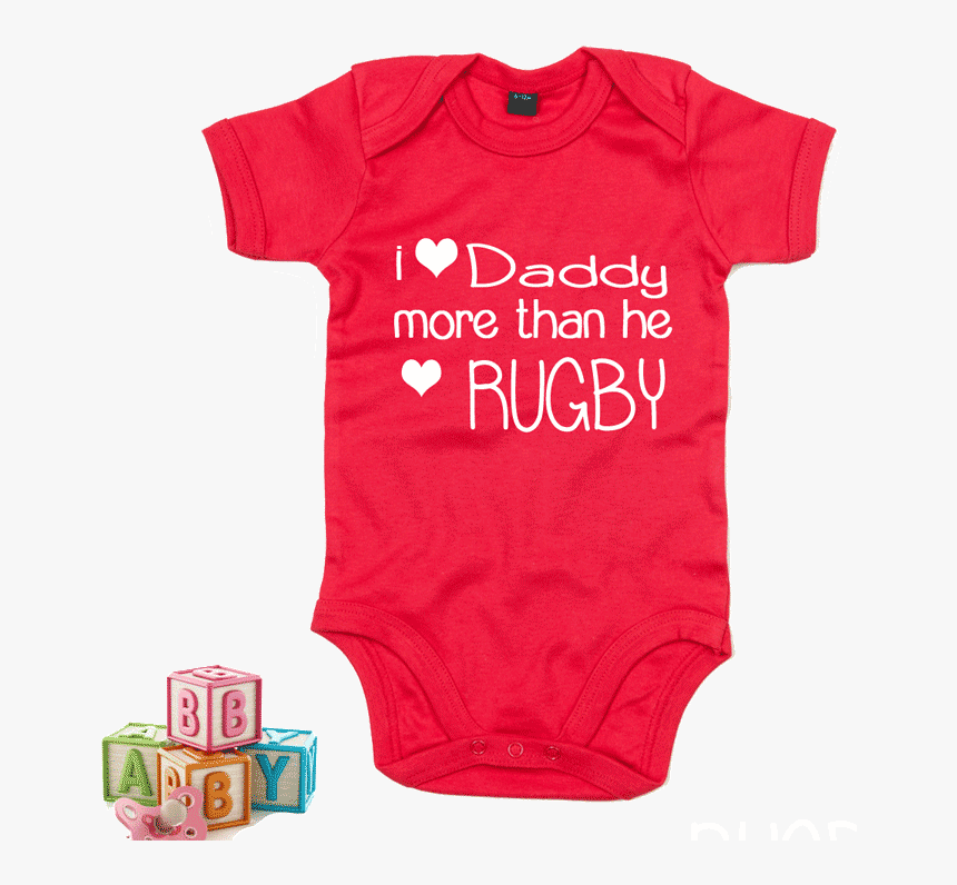 I Love Daddy More Than He Loves Rugby, HD Png Download