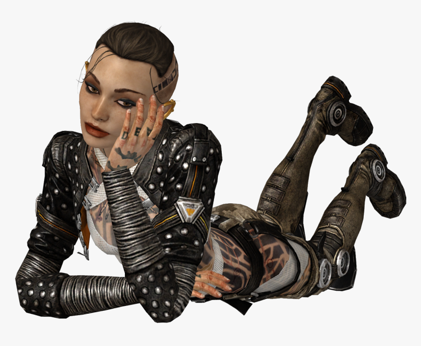 Mass Effect Jack Render, HD Png Download