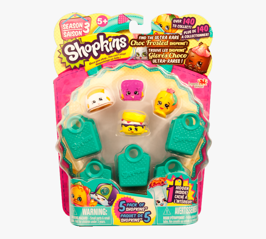 5packseason3 - Shopkins, HD Png Download