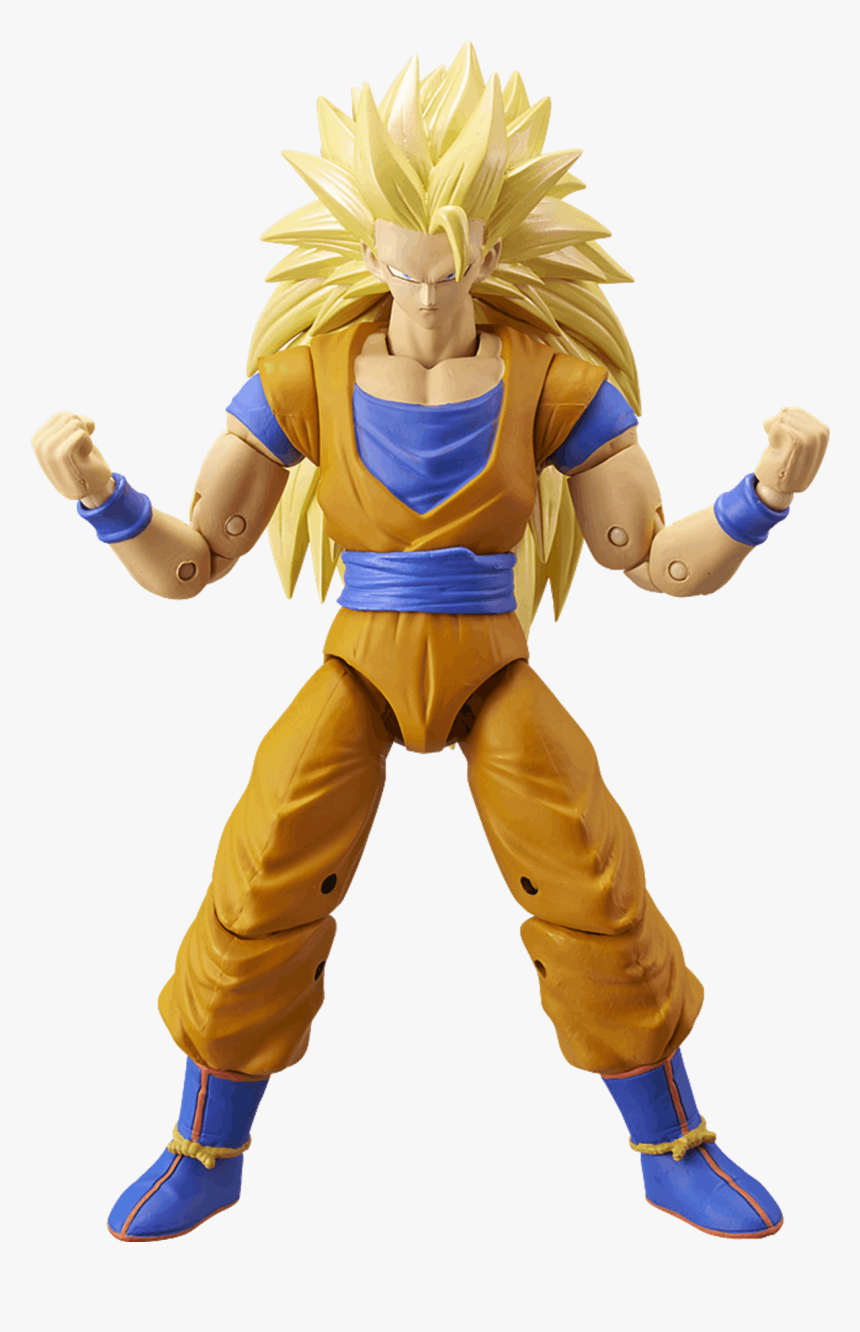 Dragon Ball Goku Ss3 Figura Deluxe 
 Title Dragon Ball - Dragon Stars Super Saiyan 3 Goku, HD Png Download