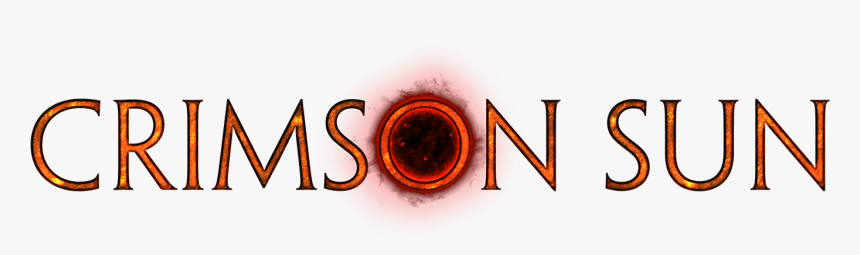 Fiery Orange Letters In A Chisseled Style Are Superimposed - Circle, HD Png Download