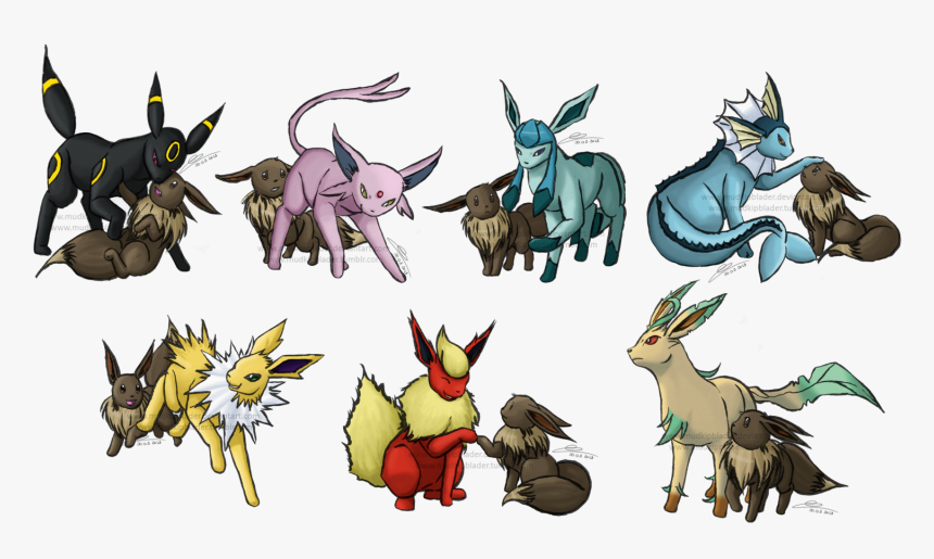 Eeveelutions Fanfic, HD Png Download