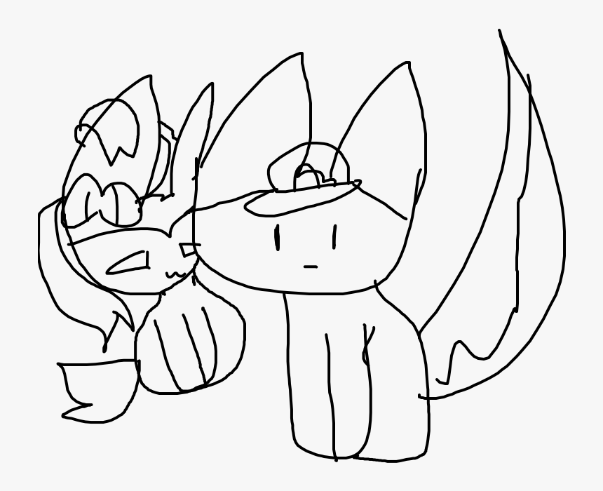 Transparent Eeveelutions Png - Line Art, Png Download