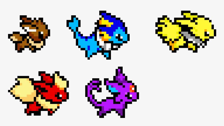 Pokemon Pixel, HD Png Download