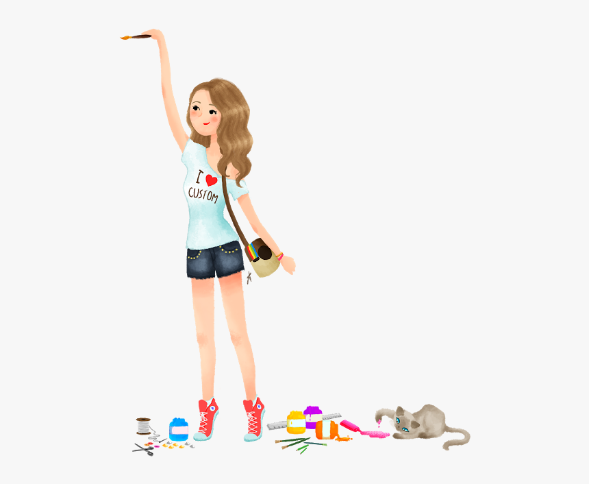 Girl, HD Png Download