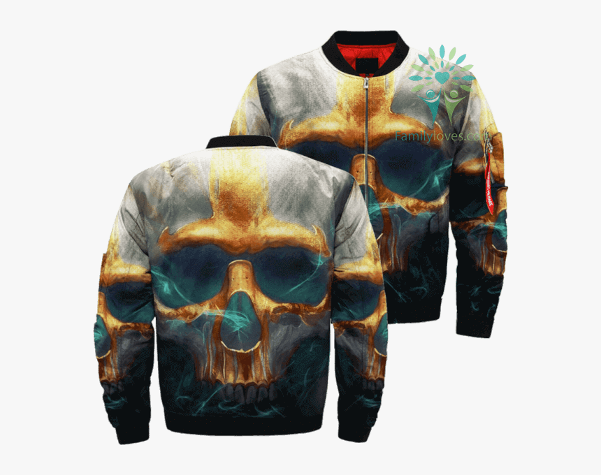 Art Grim Reaper Badass Skull Over Print Jacket %tag - Punisher Jackets, HD Png Download