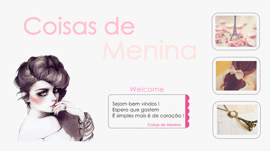 Vindos Ao Meu Blog * * - Girl, HD Png Download