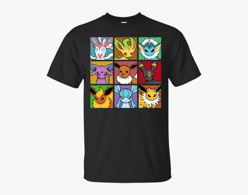 Pop Eeveelutions Eeveelution T Shirt & Hoodie - Color Guard T Shirts, HD Png Download